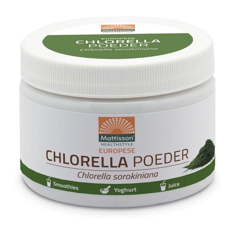 Mattisson Mattisson Chlorella poeder Europees (125 gr)