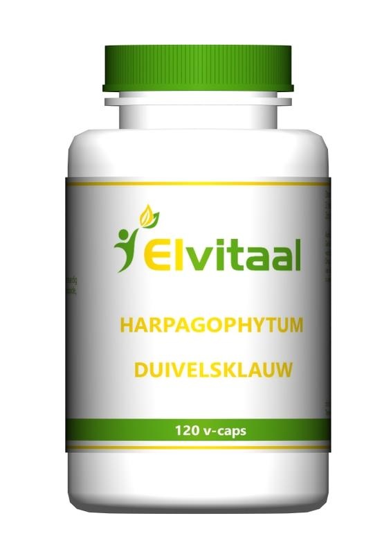 Elvitaal Elvitaal/elvitum Duivelsklauw harpagophytum (120 vega caps)