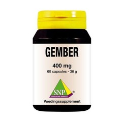 SNP Gember 400 mg (60 caps)