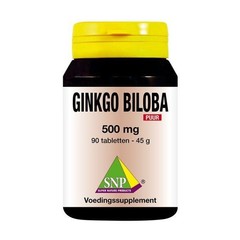 SNP Ginkgo biloba 500 mg puur (90 tab)