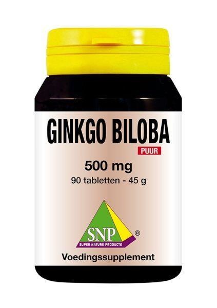 SNP SNP Ginkgo biloba 500 mg puur (90 tab)