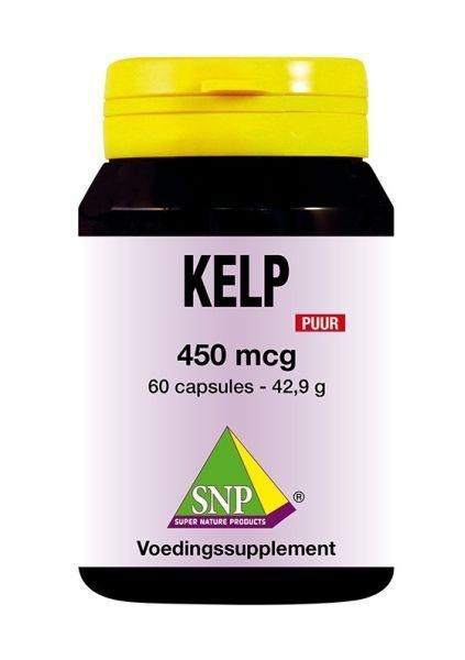 SNP SNP Kelp jodium puur 450 mcg (60 caps)