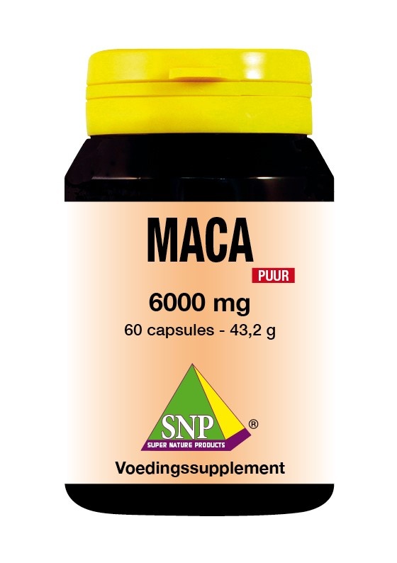 SNP SNP Maca 6000 mg puur (60 caps)