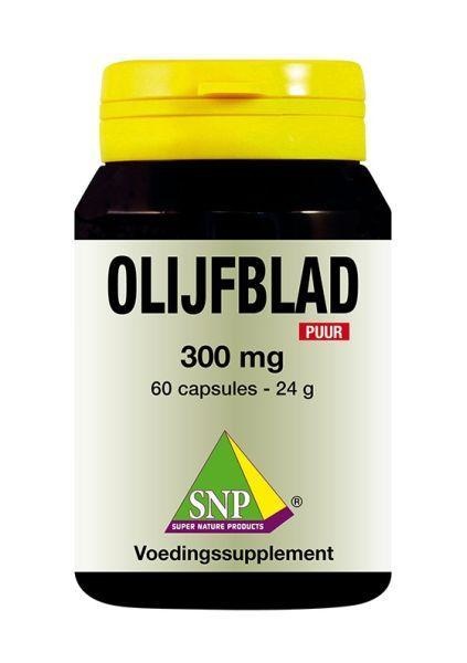 SNP SNP Olijfblad extract 300 mg puur (60 caps)