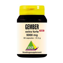 SNP Gember 5000 mg puur (60 caps)