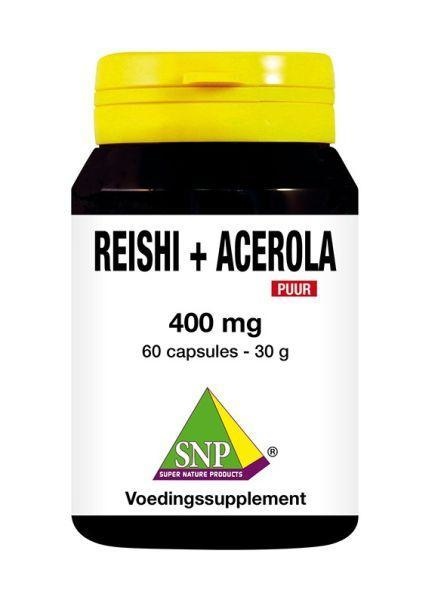 SNP SNP Reishi acerola 400 mg puur (60 caps)