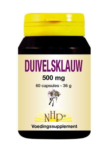 NHP NHP Duivelsklauw 500 mg (60 caps)