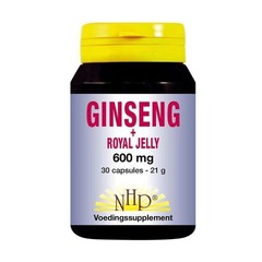 NHP Ginseng royal jelly 600 mg (30 caps)