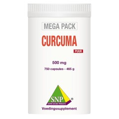 Curcuma puur megapack (750 Capsules)