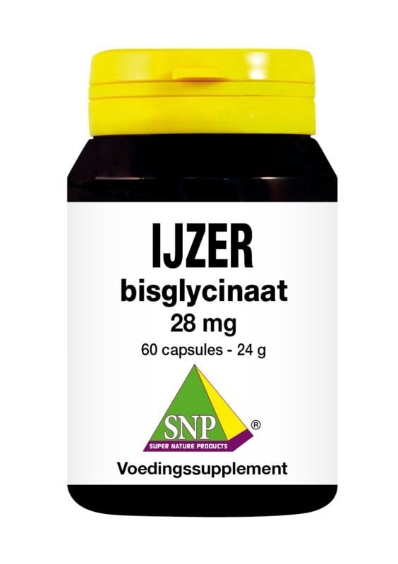 SNP IJzer bisglycinaat 28mg (60 capsules)