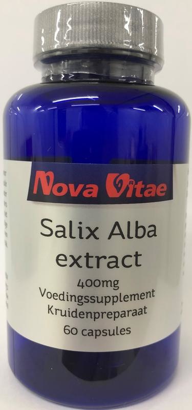 Nova Vitae Salix alba extract (100 Capsules)