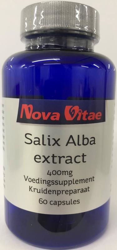 Nova Vitae Nova Vitae Salix alba extract (100 caps)