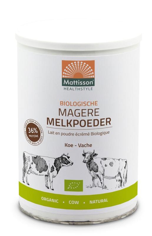 Mattisson Mattisson Magere melkpoeder bio (450 gr)