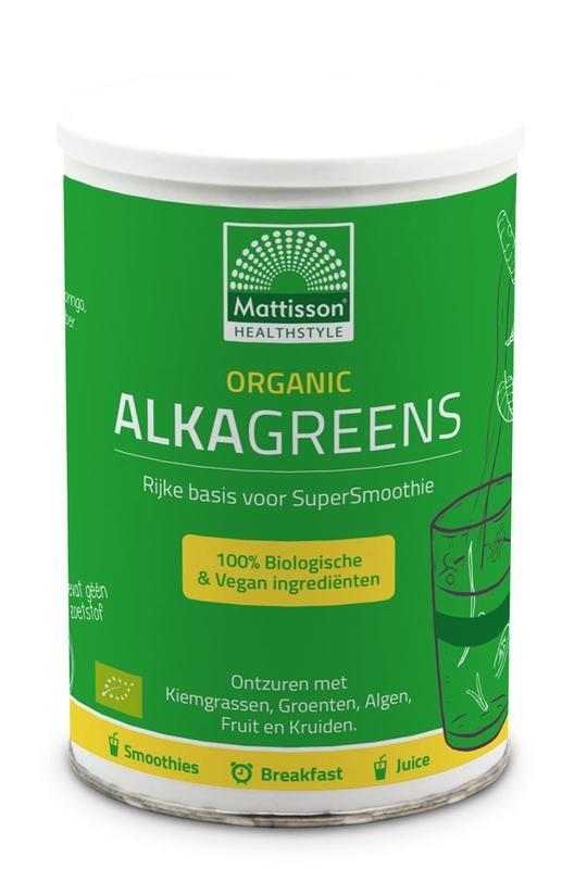 Mattisson Mattisson Organic Alkagreens poeder bio (300 gr)