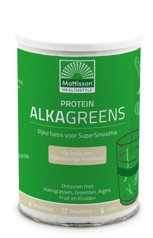 Mattisson Mattisson Protein AlkaGreens poeder (300 gr)