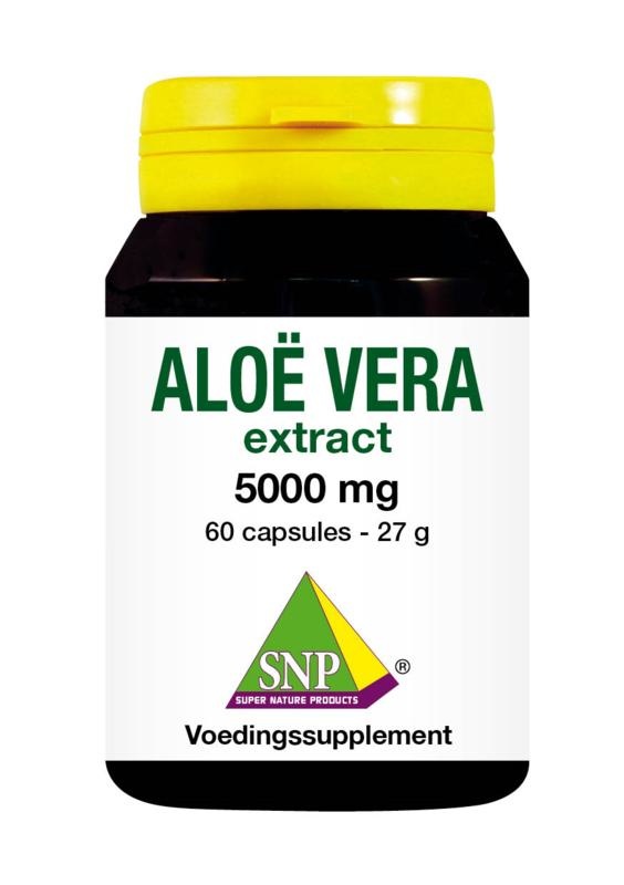 SNP SNP Aloe vera 5000 mg puur (60 caps)