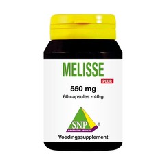 SNP Melisse 550 mg puur (60 caps)