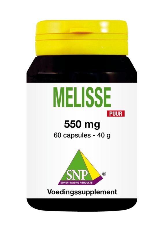 SNP SNP Melisse 550 mg puur (60 caps)