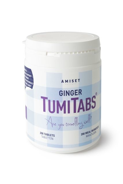 Amiset Tumitabs ginger - Maagtab (200 st)
