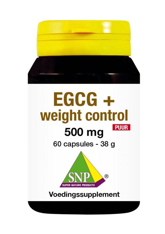 SNP SNP EGCG+ Weight control puur (60 caps)