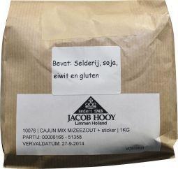 Jacob Hooy Jacob Hooy Cajun mix met zeezout (1 Kilogr)