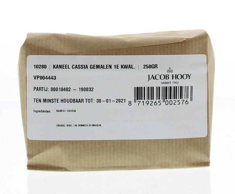 Jacob Hooy Jacob Hooy Kaneel gemalen (250 gr)