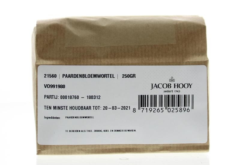 Jacob Hooy Jacob Hooy Paardebloemwortel (250 gr)