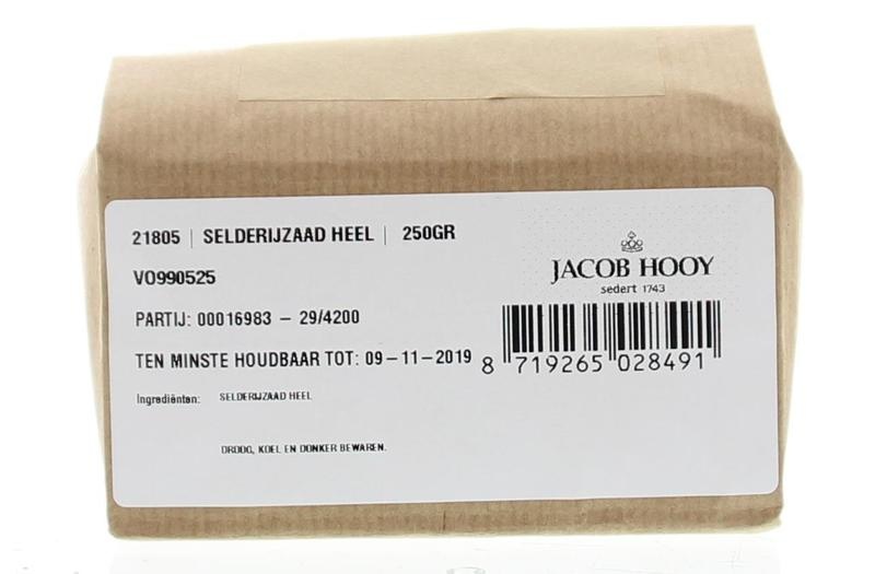 Jacob Hooy Jacob Hooy Selderij zaad (250 gr)