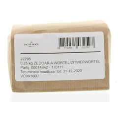 Jacob Hooy Zedoaria wortel/zitwerwortel (250 gr)