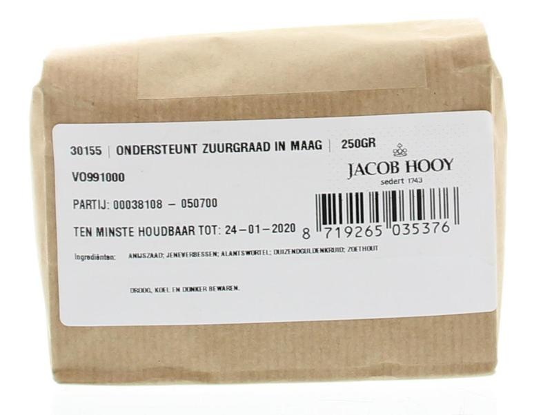 Jacob Hooy Jacob Hooy Ondersteunt zuurgraad maag (250 gr)