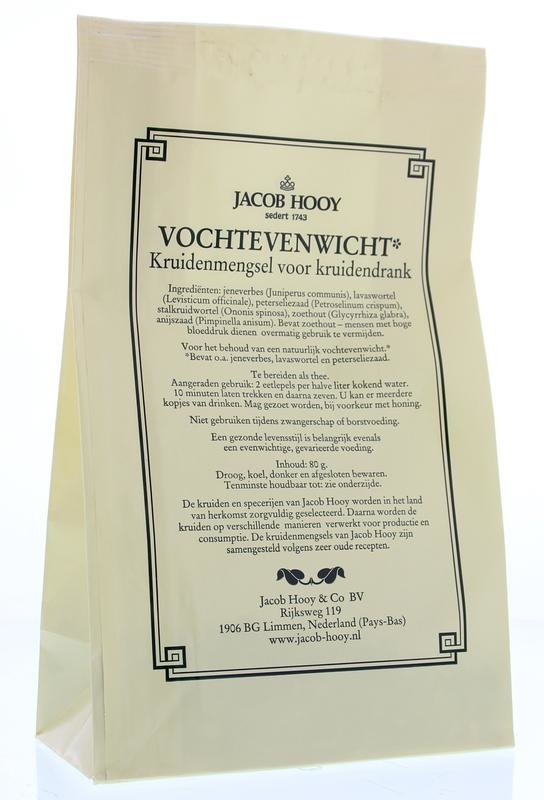 Jacob Hooy Jacob Hooy Vochtevenwicht (geel zakje) (80 gr)