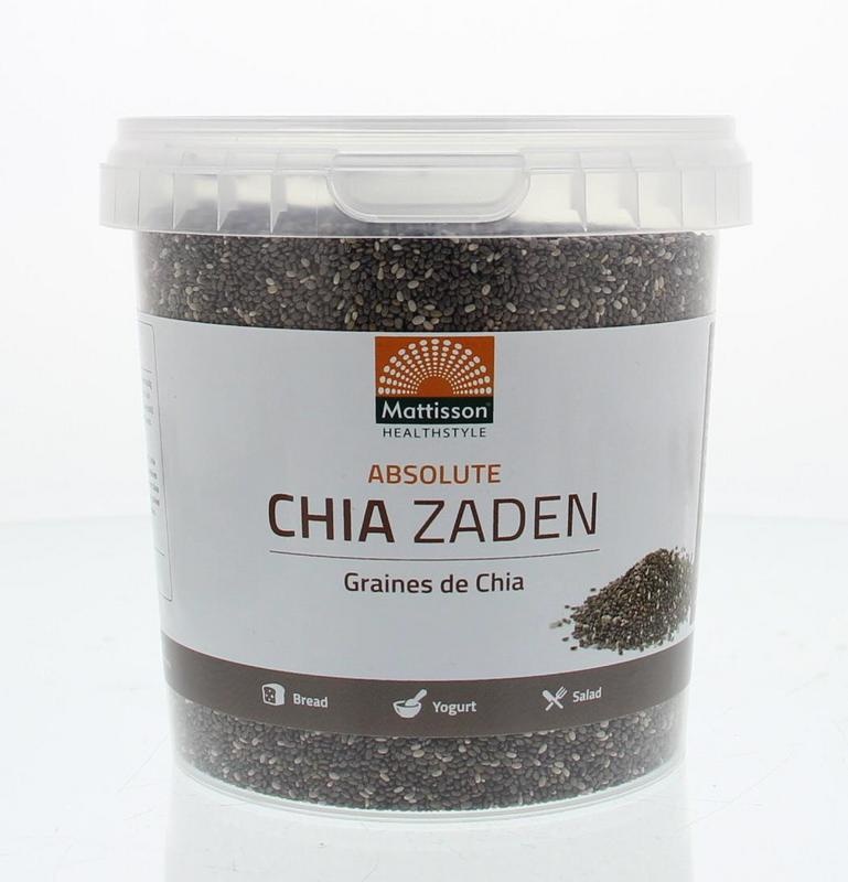 Mattisson Mattisson Absolute chia zaad raw (500 gr)