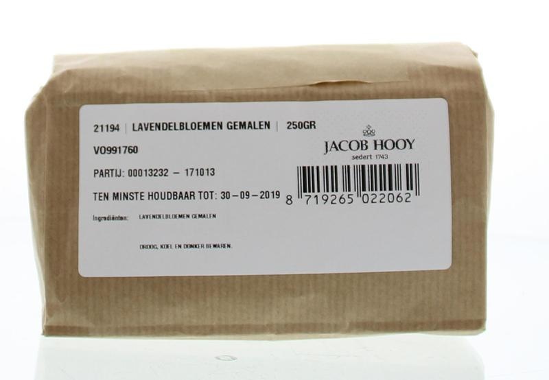 Jacob Hooy Jacob Hooy Lavendel gemalen (250 gr)