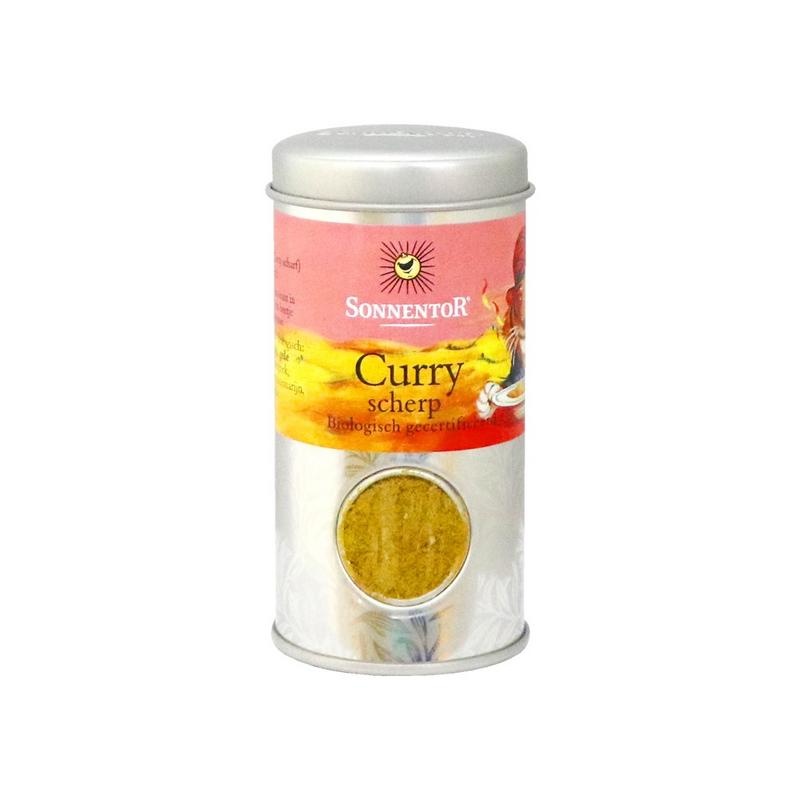 Sonnentor Sonnentor Curry scherp metalen bus bio (45 gr)