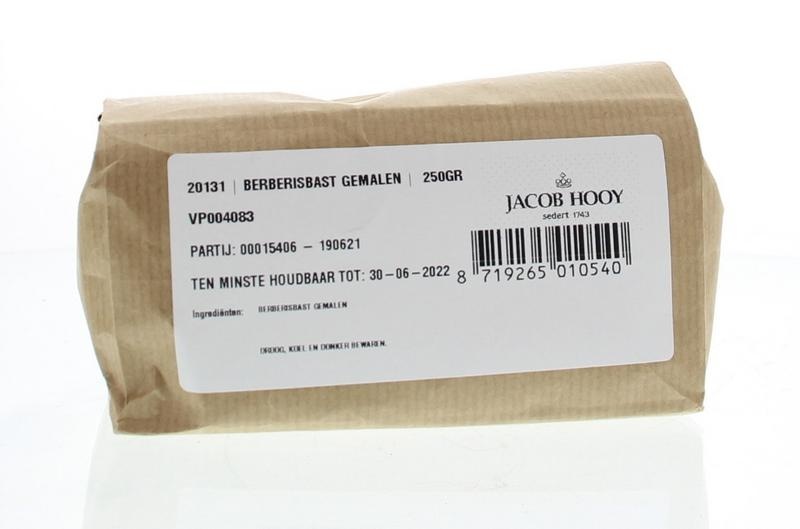 Jacob Hooy Jacob Hooy Berberisbast gemalen (250 gr)