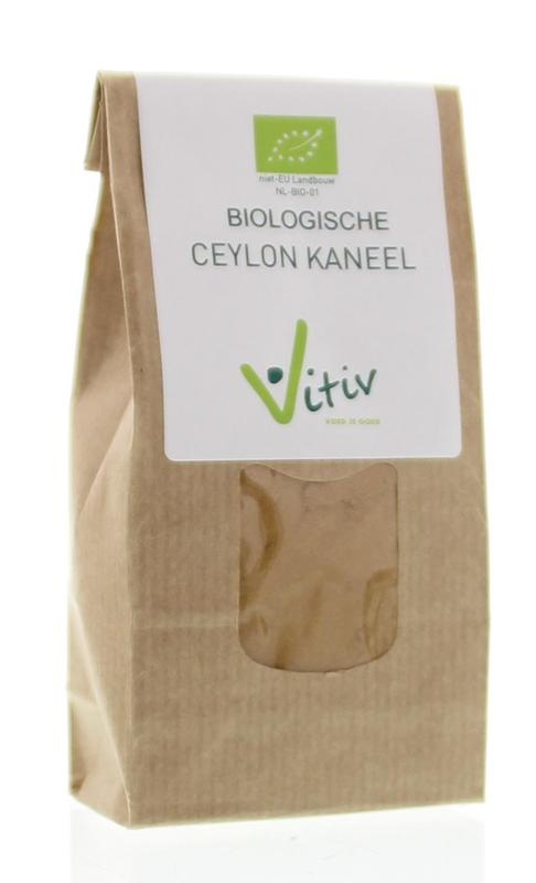 Vitiv Vitiv Ceylon kaneel poeder bio (100 gr)