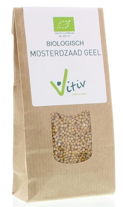 Vitiv Vitiv Geel mosterdzaad bio (100 gr)