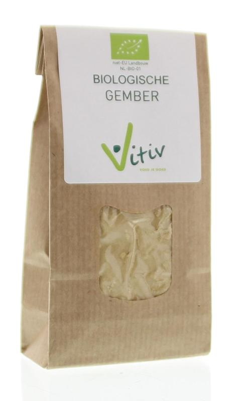 Vitiv Vitiv Gember gemalen bio (100 gr)