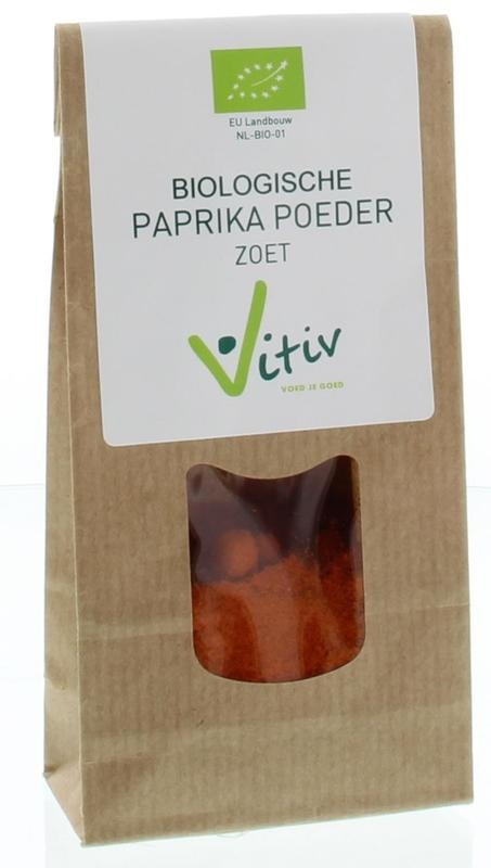 Vitiv Vitiv Paprika poeder zoet bio (50 gr)