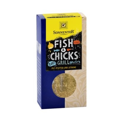 Sonnentor Sonnentor Fish & chicks bbq kruiden bio (55 gr)