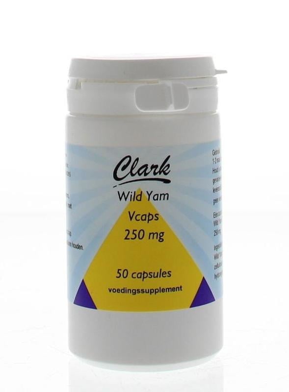 Clark Clark Wilde yam 250mg (50 vega caps)