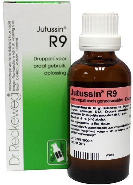 Reckeweg Reckeweg Jutussin druppels R9 (50 ml)