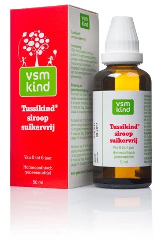 VSM VSM Tussikind siroop suikervrij (50 ml)