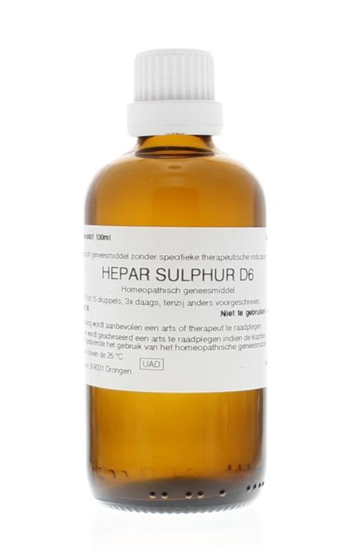 Hepar sulphur D6