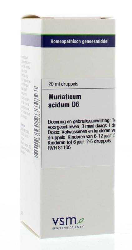 Muriaticum acidum D6