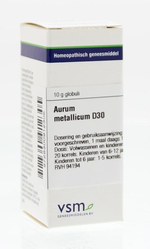VSM VSM Aurum metallicum D30 (10 gr)