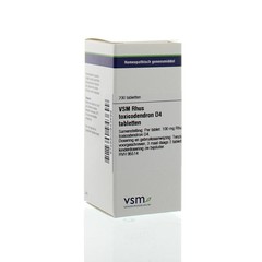VSM Rhus toxicodendron D4 (200 tabletten)