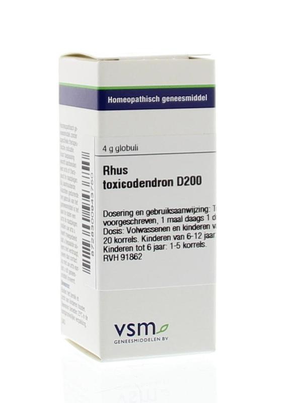 Rhus toxicodendron D200