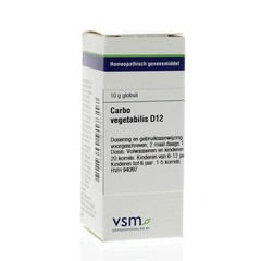 VSM Carbo vegetabilis D12 (10 gr)