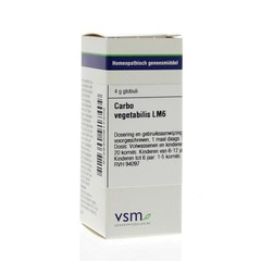 VSM Carbo vegetabilis LM6 (4 gr)